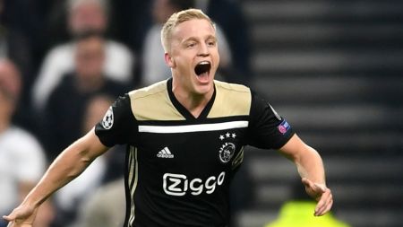 Donny van de Beek was part of Ajax's successful 2018-19 Champions League season.